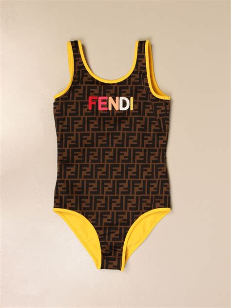 fendi キッズ|fendi toddler swimsuit.